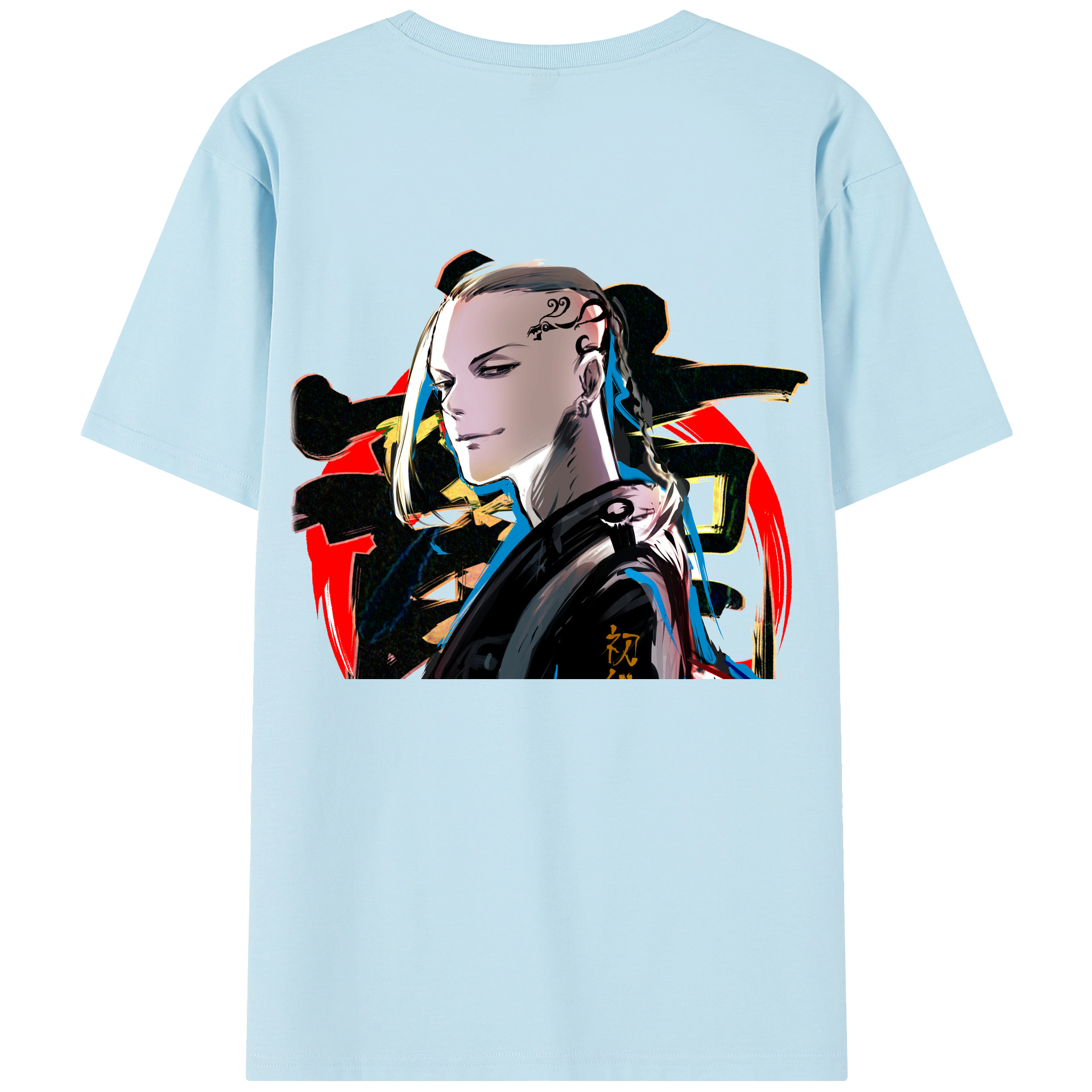 （画像用） 東京リベンジャーズ Tokyo Revengers 綿100％半袖Tシャツ（背面プリント）